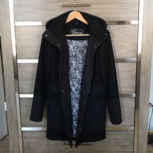 Guess Wool Coat NWOT
